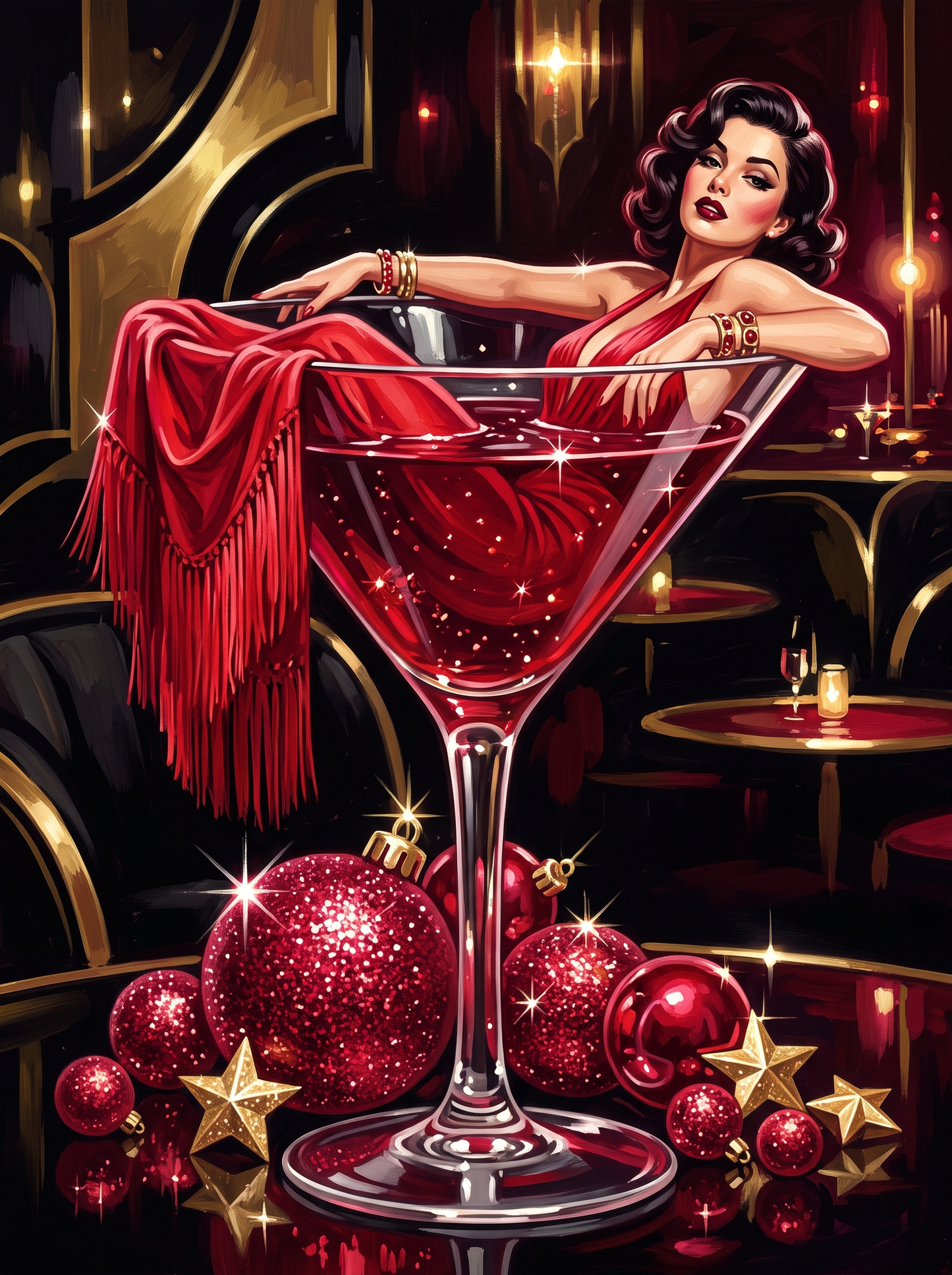 Scarlet Vermouth Glow