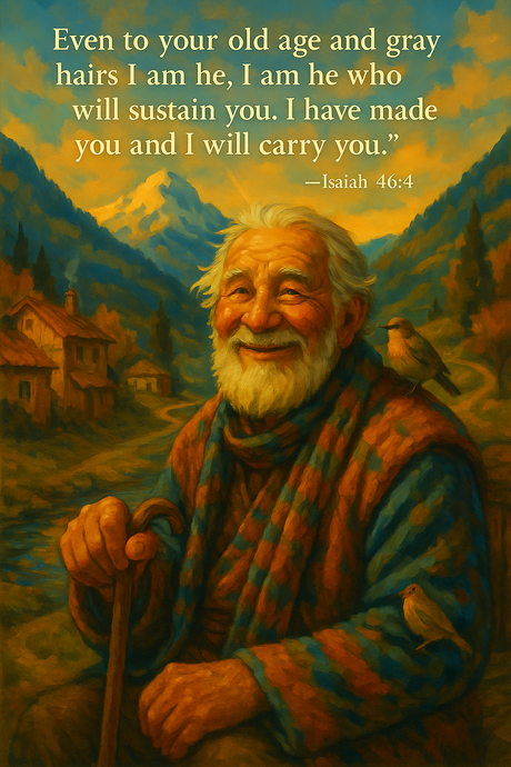 Isaiah 46:4 (Diamond Painting) Diamond Painting kit