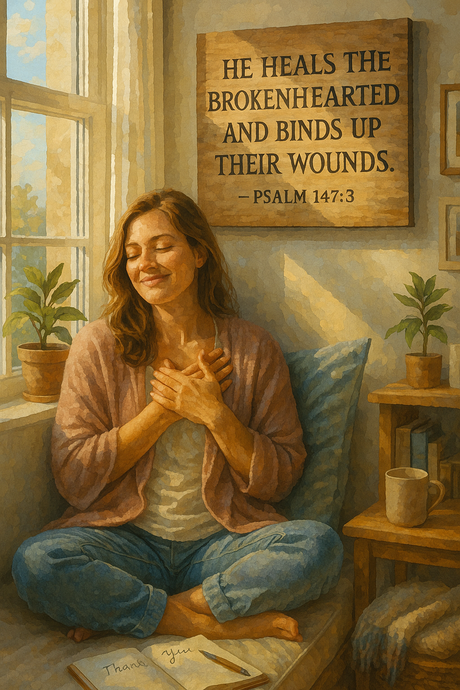 Psalm 147:3 Halloween Paint by Numbers kit