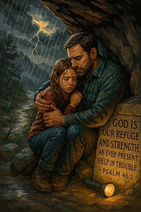 Psalm 46:1 (Diamond Painting) Diamond Painting kit