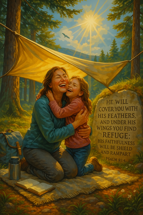 Psalm 91:4 (Diamond Painting) Diamond Painting kit