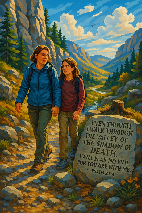 Psalm 23:4 (Diamond Painting) Diamond Painting kit