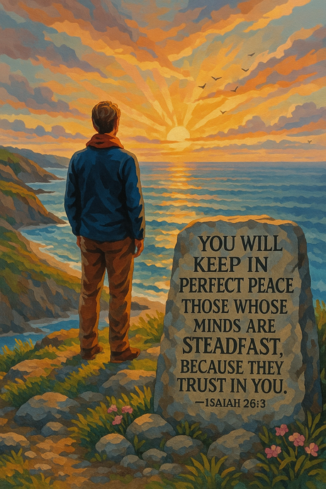 Isaiah 26:3 (Diamond Painting) Diamond Painting kit