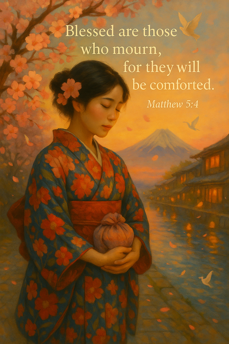 Matthew 5:4 (Diamond Painting) Diamond Painting kit