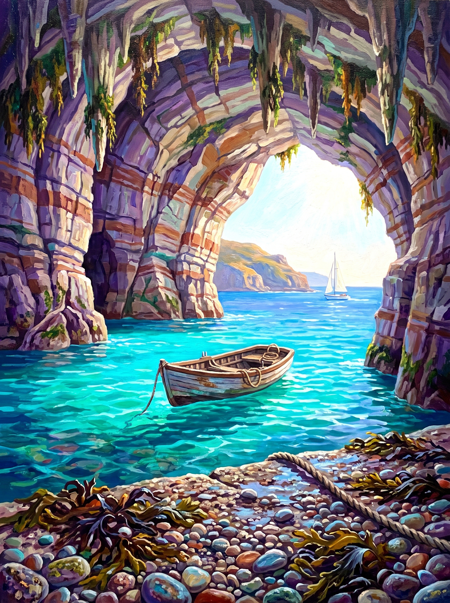 Sea Cave Glow