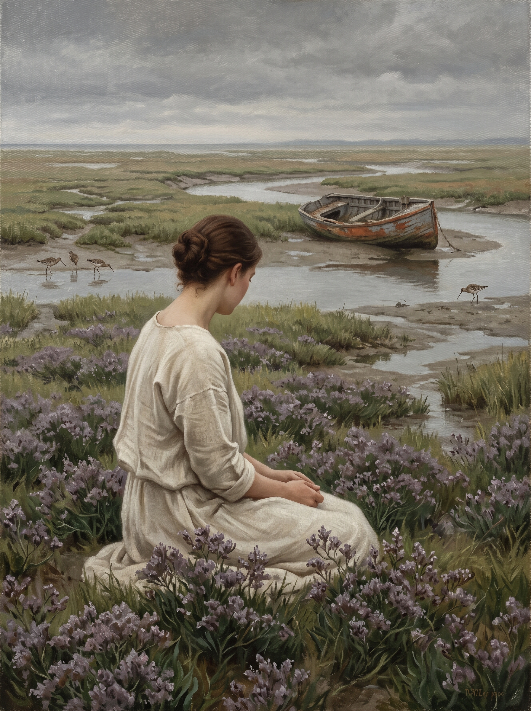Sea Lavender Marsh