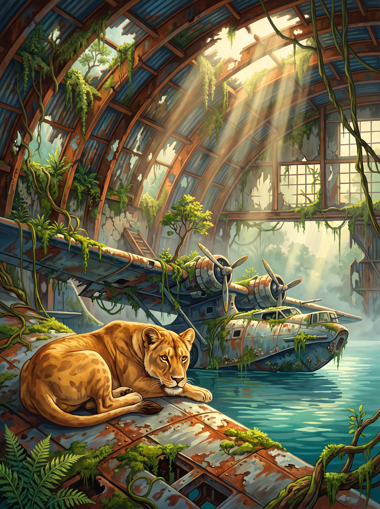 Seaplane Hangar Lioness