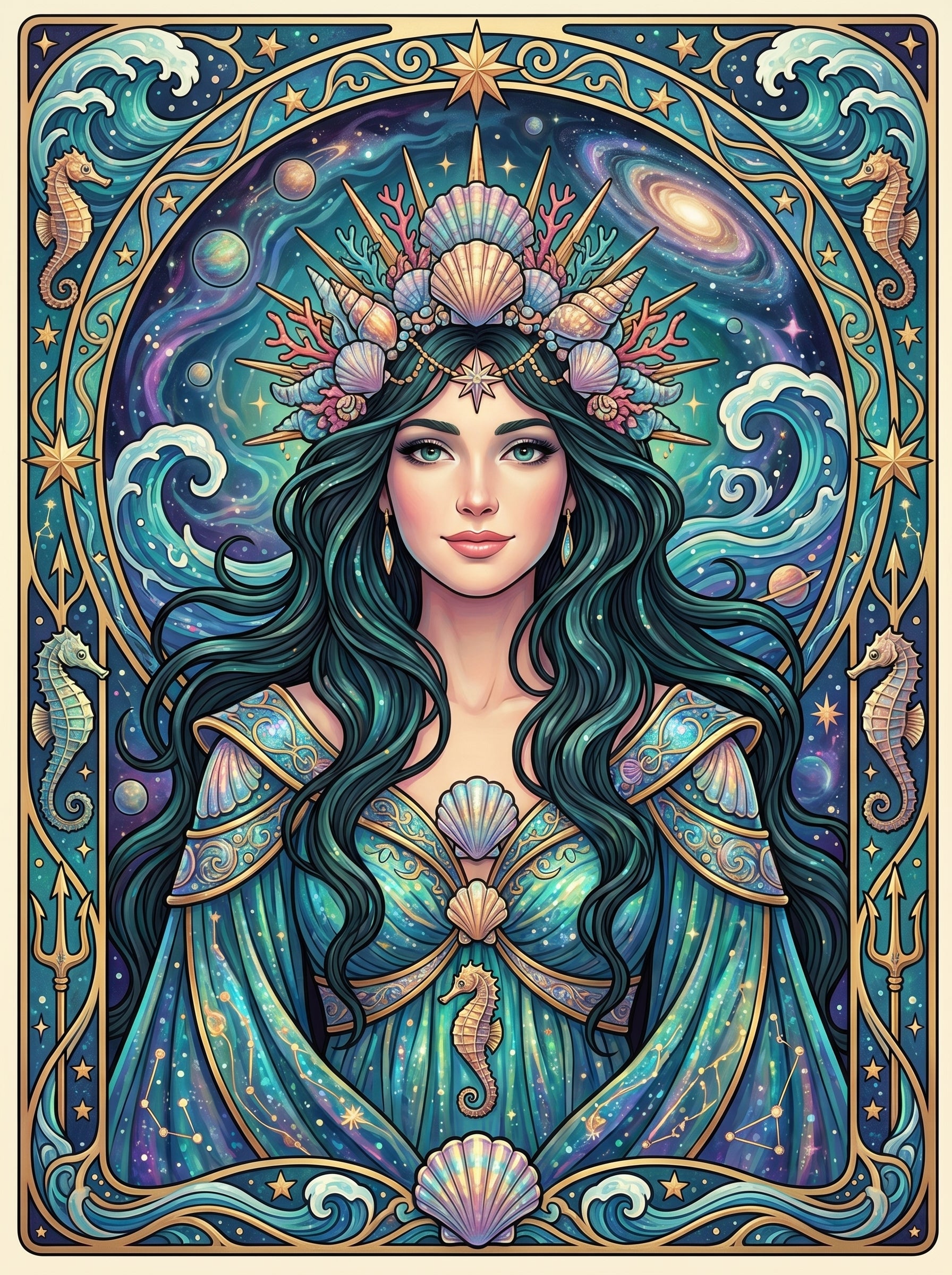 Seashell Sea Goddess (80 Colors)
