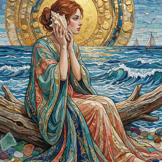 Seaside Maiden Golden Halo