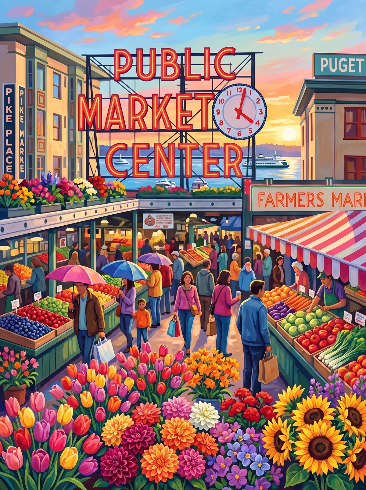 Pike Place Market, Seattle