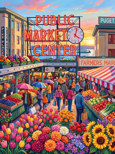 Pike Place Market, Seattle