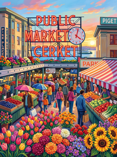 Pike Place Market, Seattle