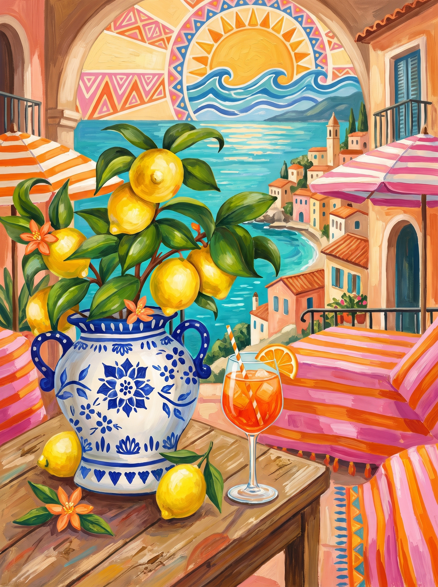 Amalfi Spritz Balcony