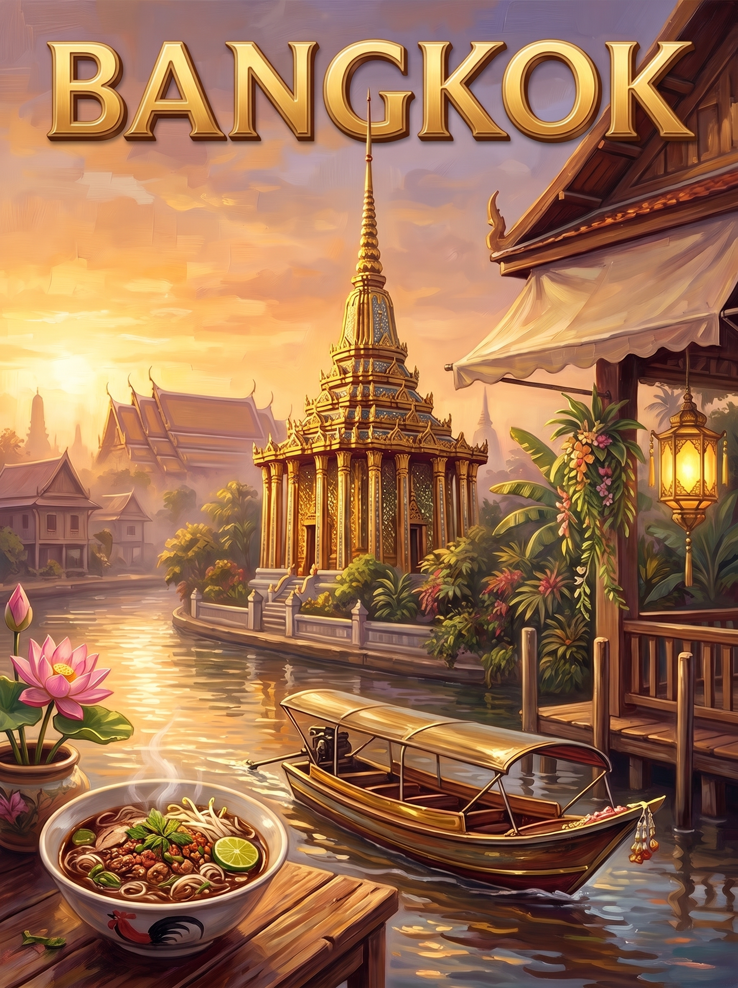 Bangkok Canal Temple