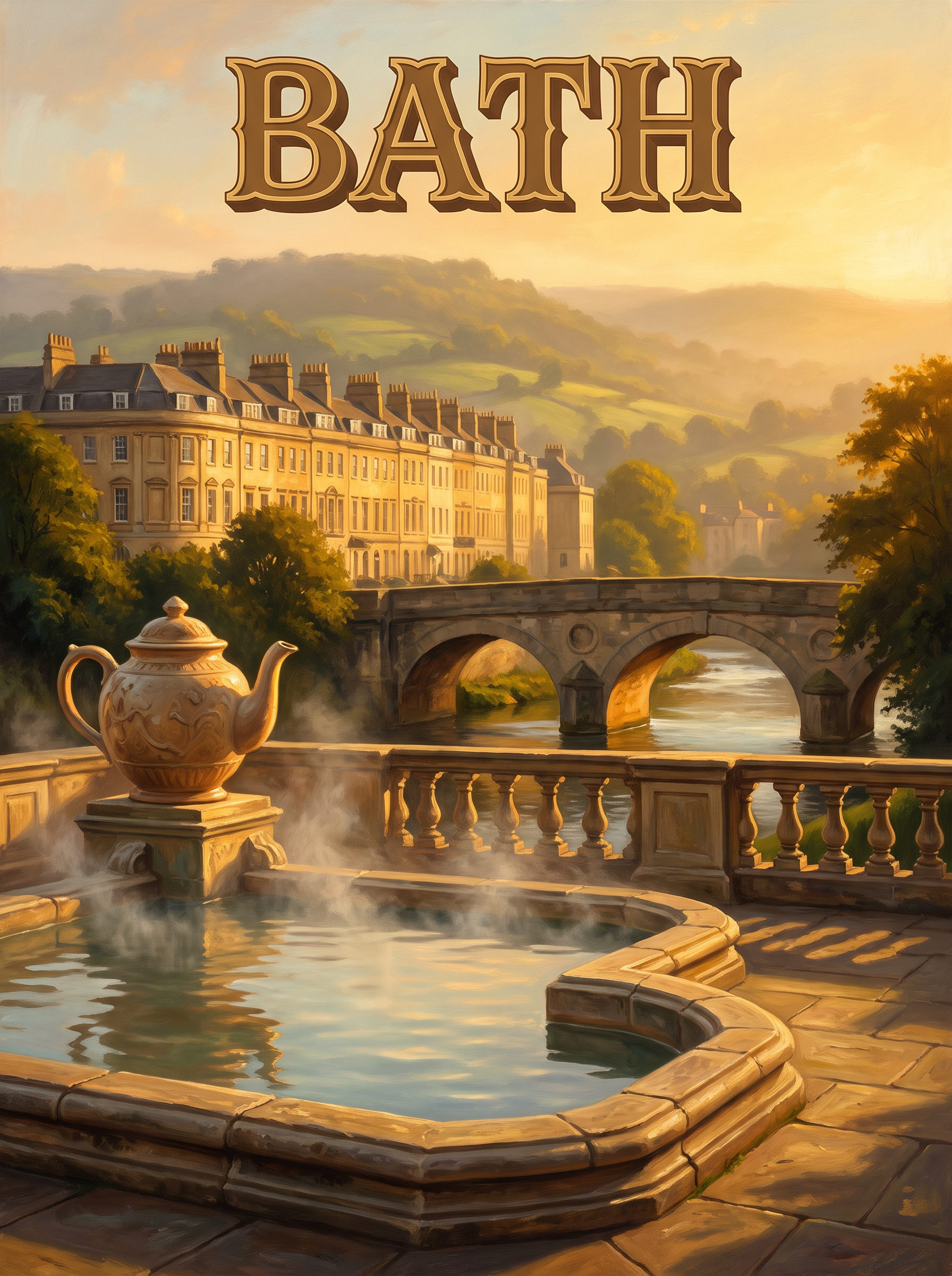 Bath Roman Terrace