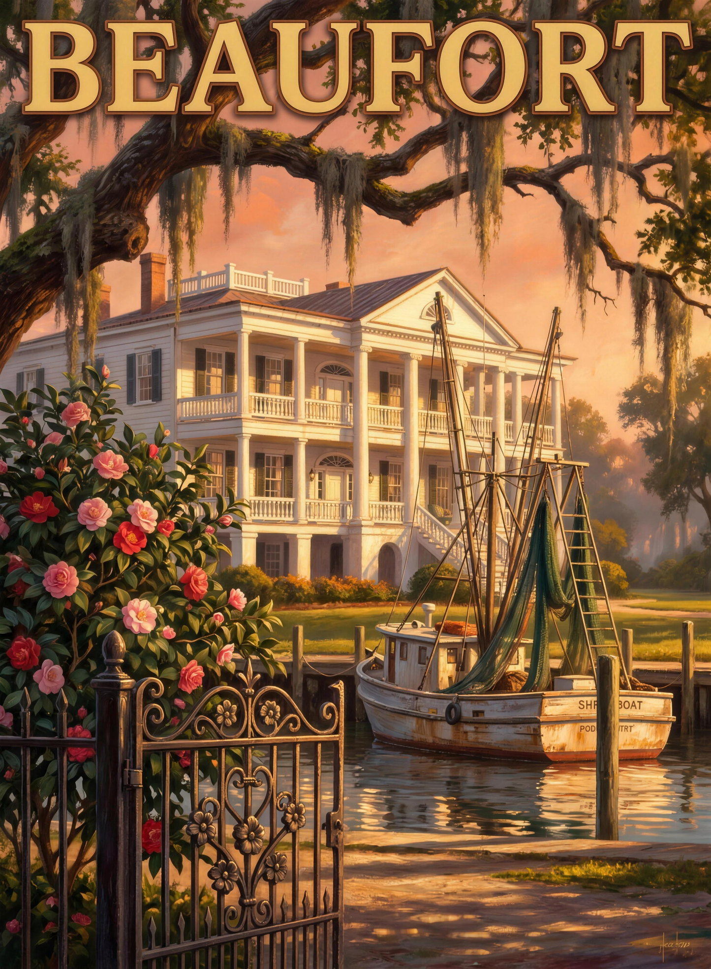 Beaufort Shrimp Boat Mansion