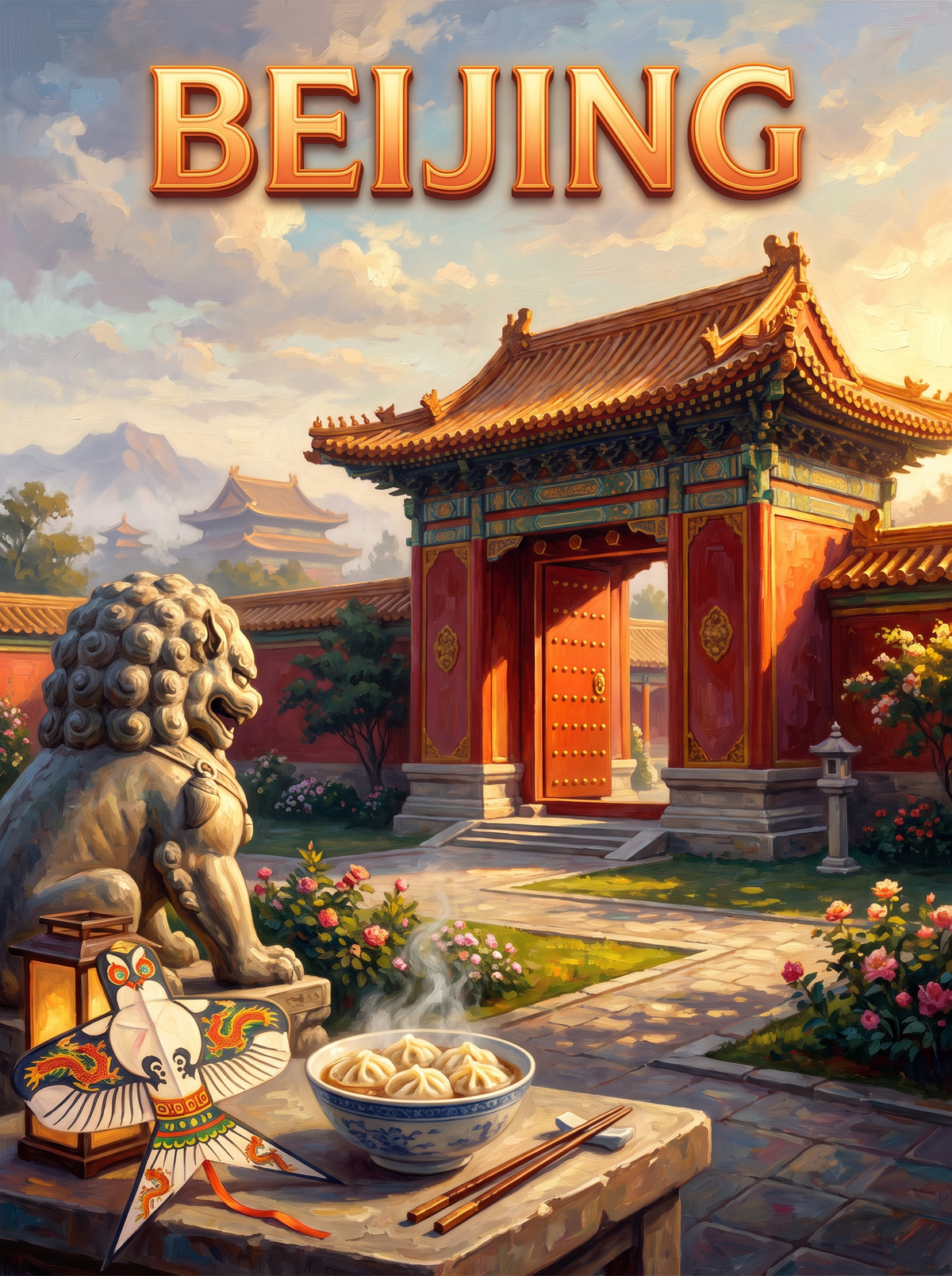 Beijing Forbidden City Gate