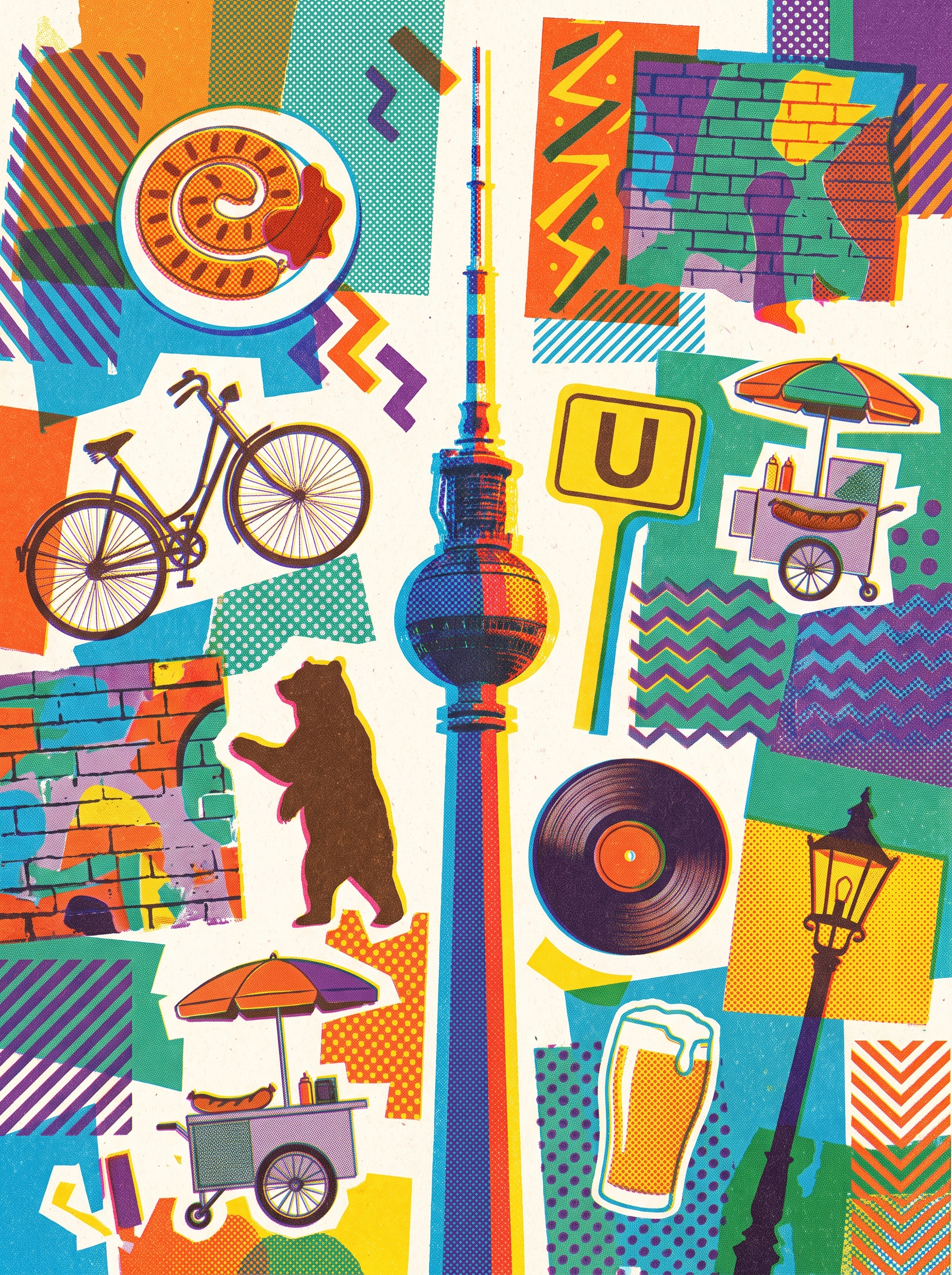 Berlin Tower Currywurst Scatter