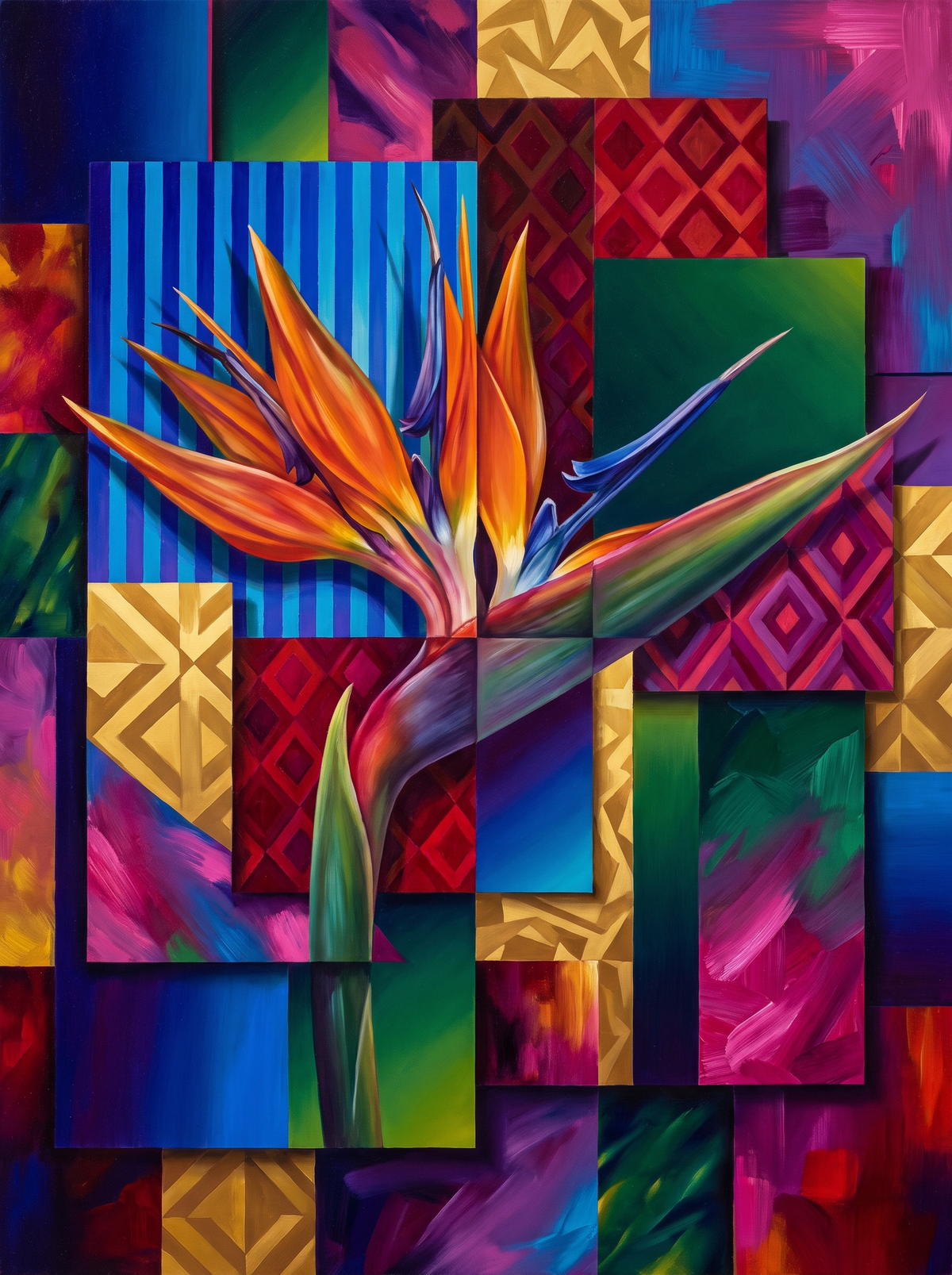 Bird Of Paradise Panels