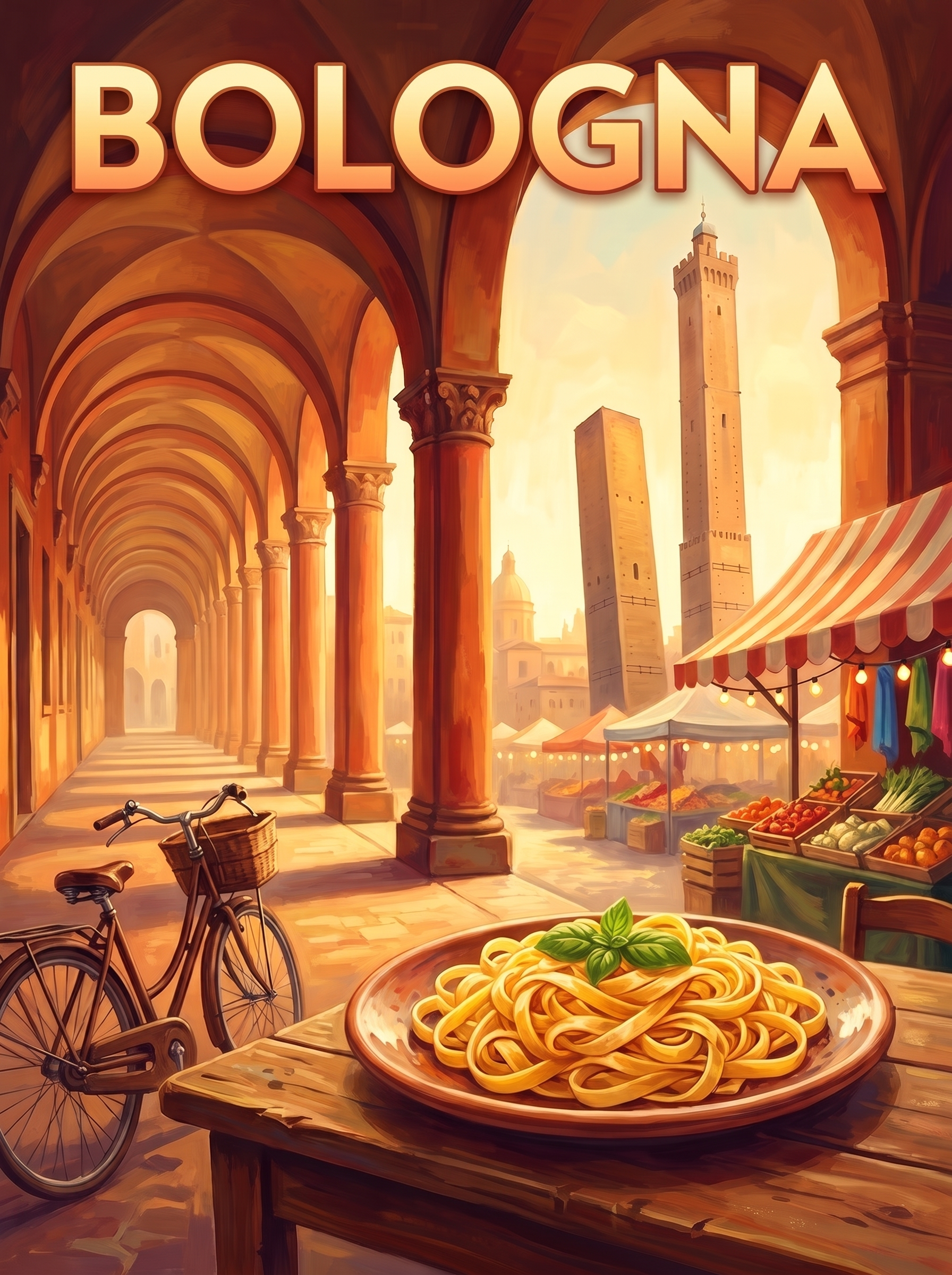 Bologna Porticoes Pasta