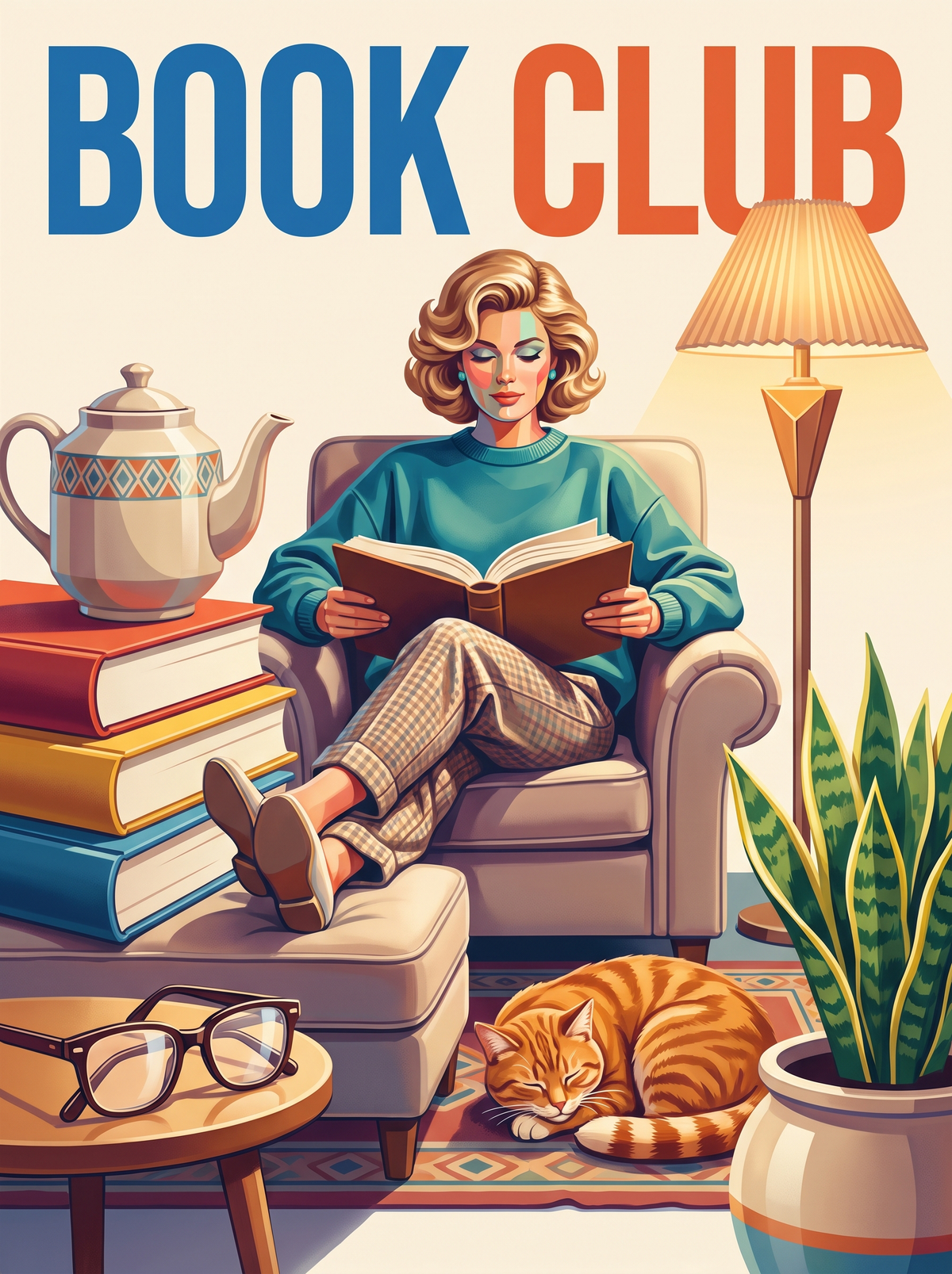Book Club Armchair Reader