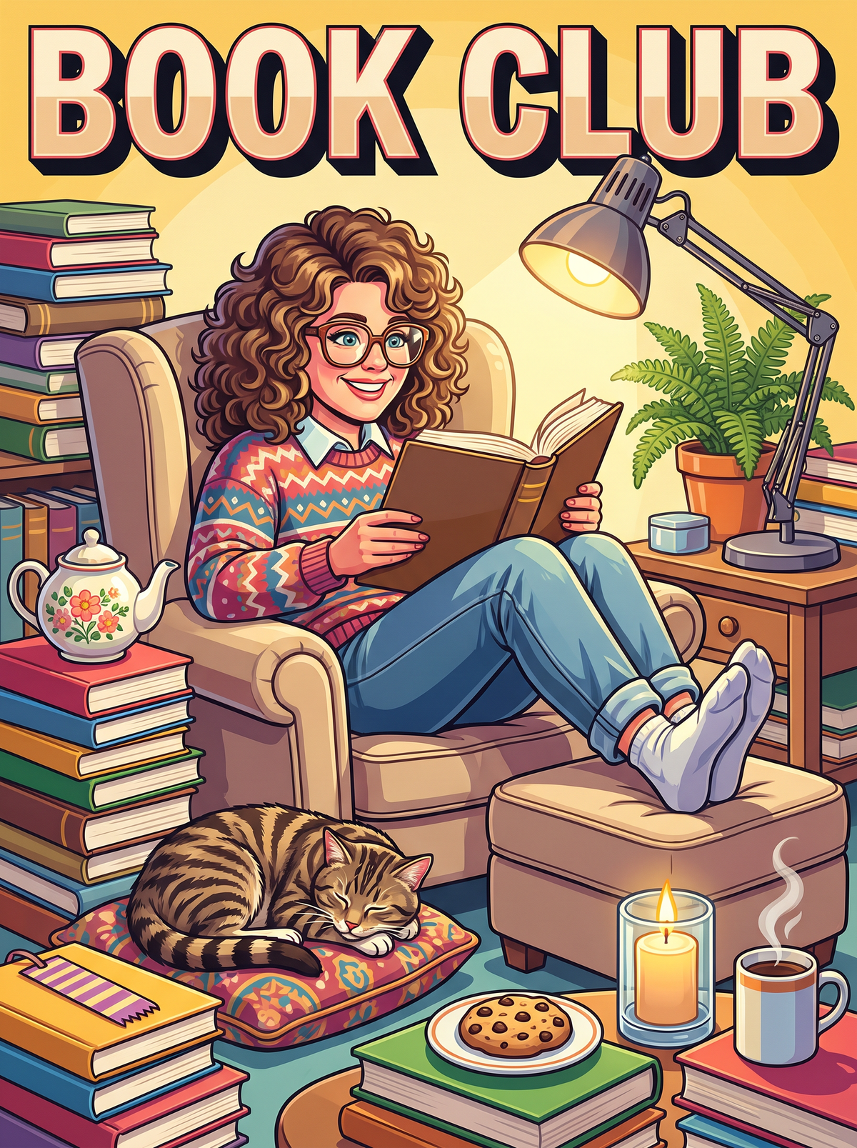 Book Club Cosy Armchair
