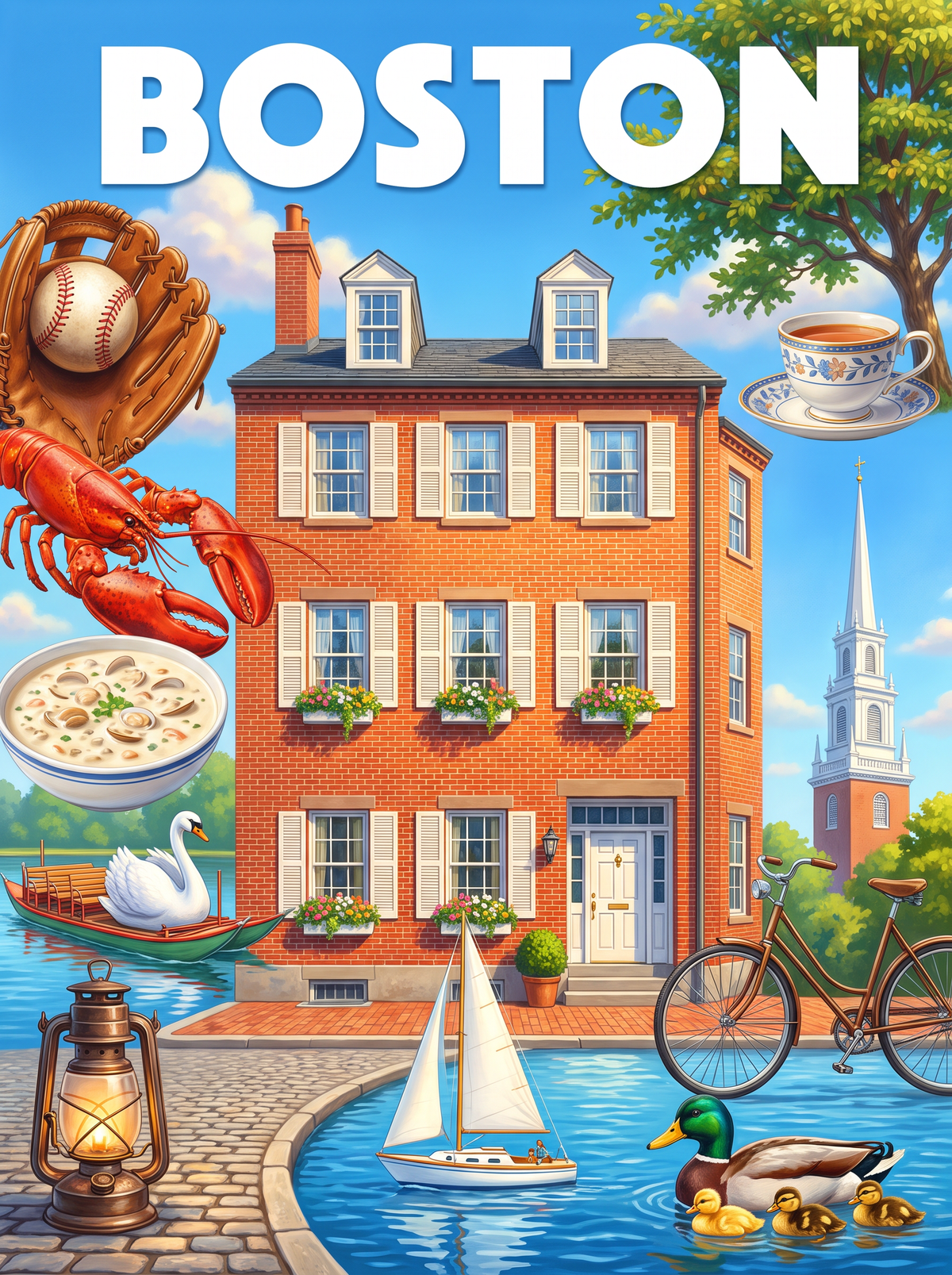 Boston Brick Townhouse