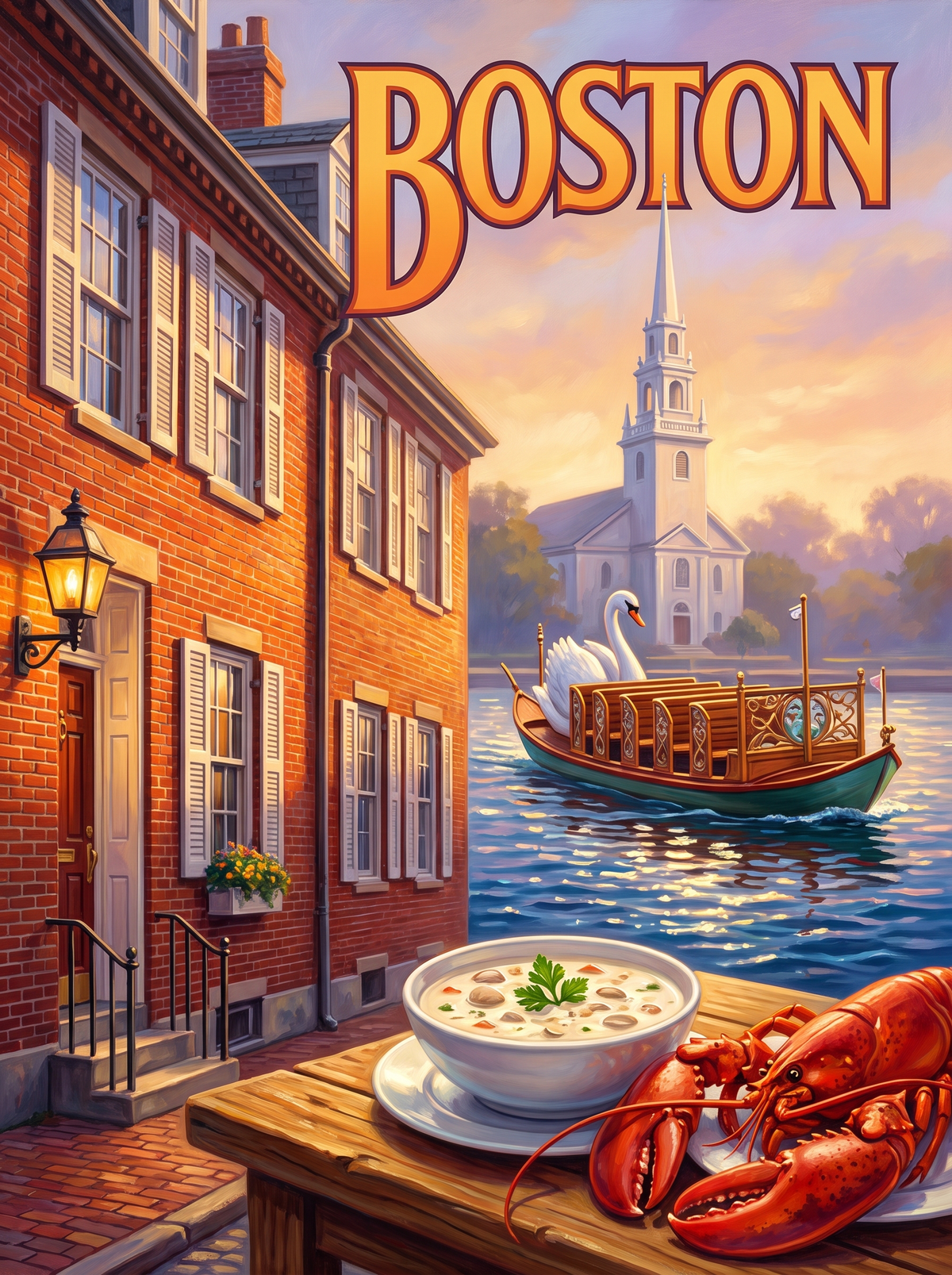 Boston Swan Boat Chowder