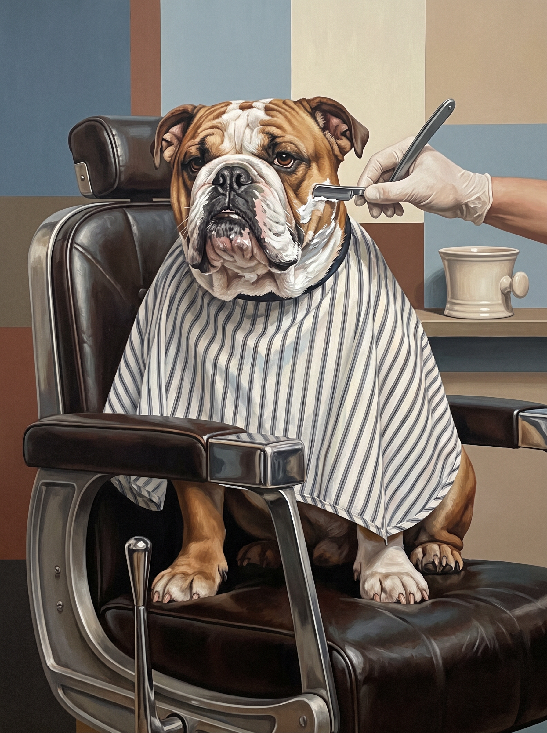 Bulldog Barber Shave