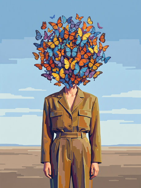 Butterfly Swarm Head