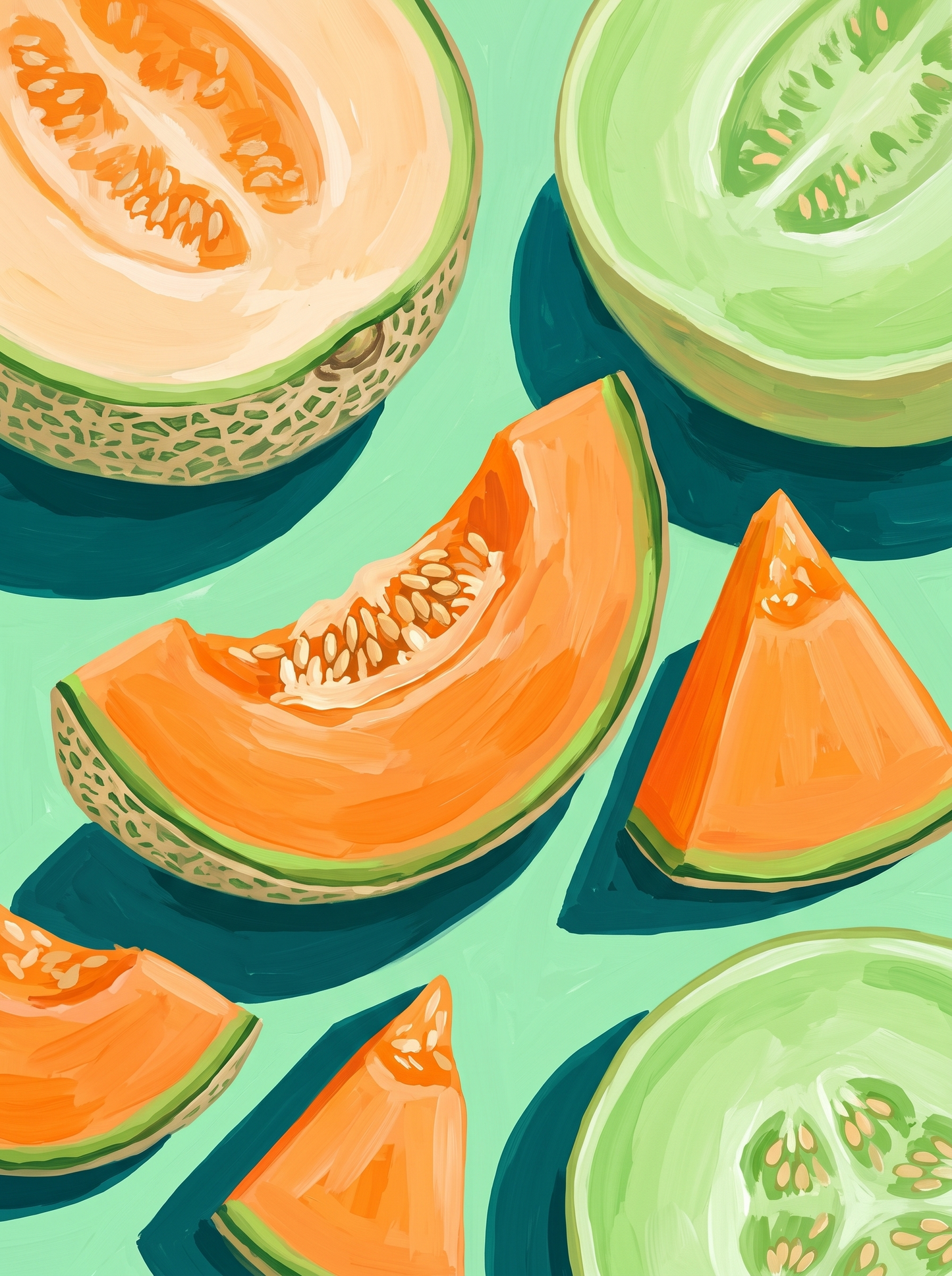 Cantaloupe And Honeydew