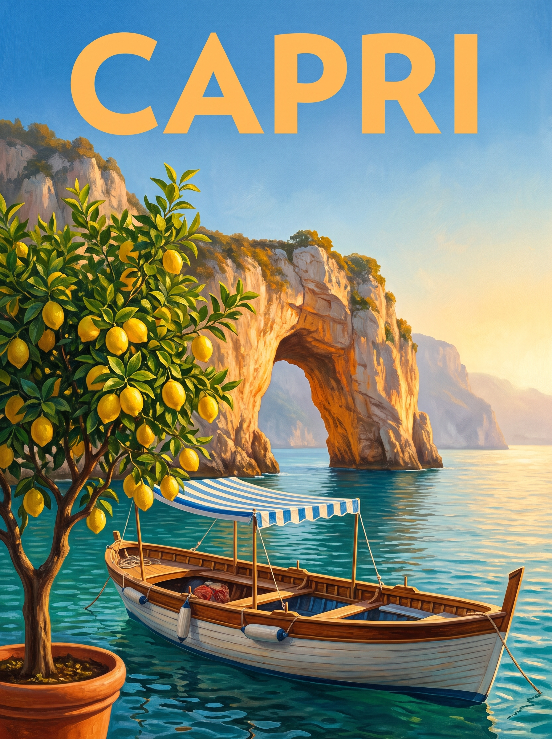 Capri Blue Arch