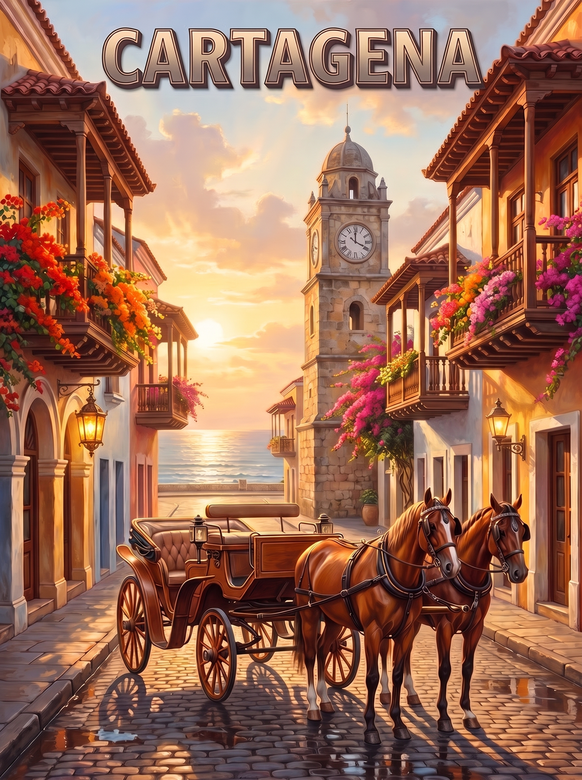 Cartagena Carriage Street