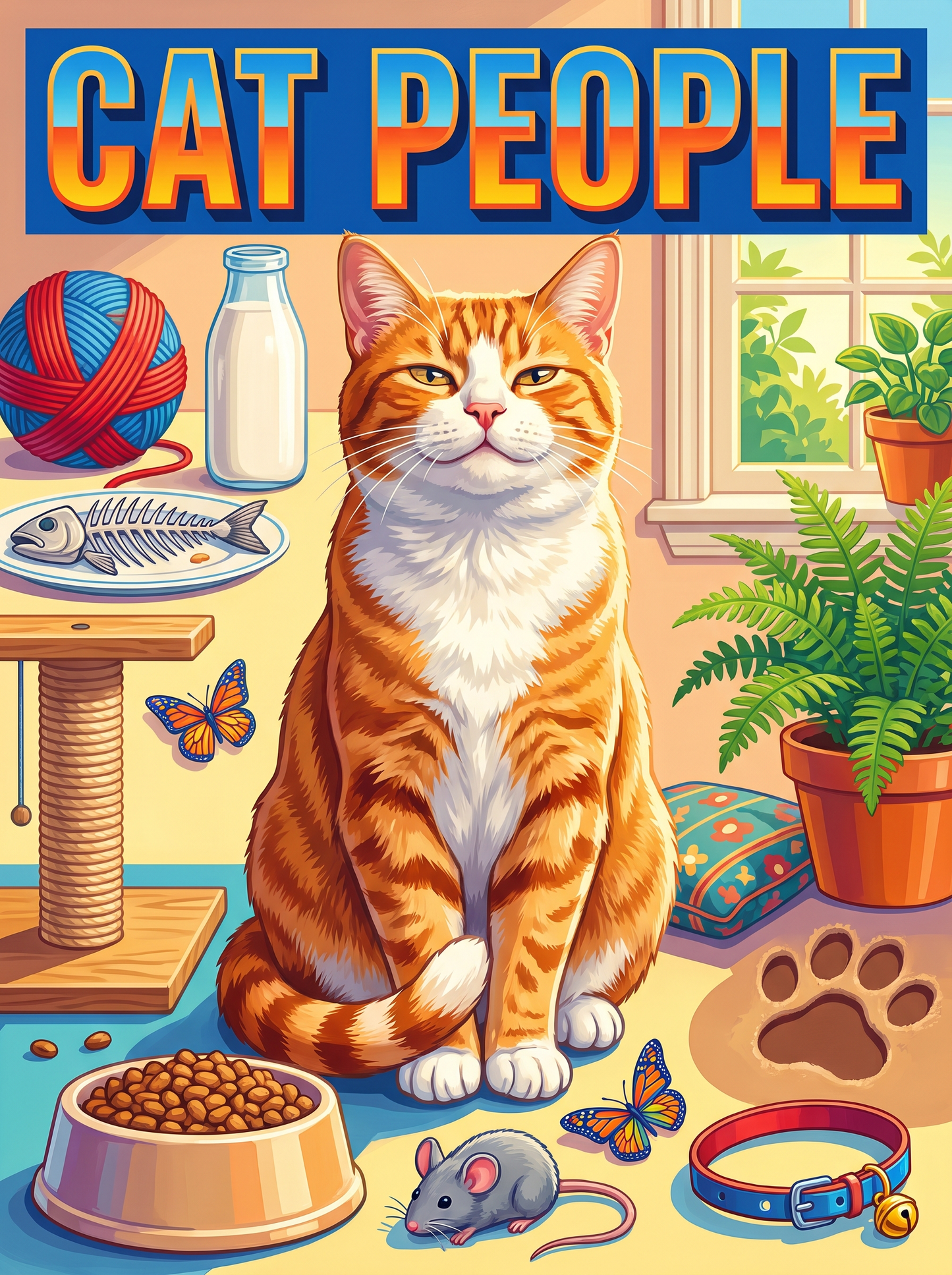 Cat People Ginger Tabby