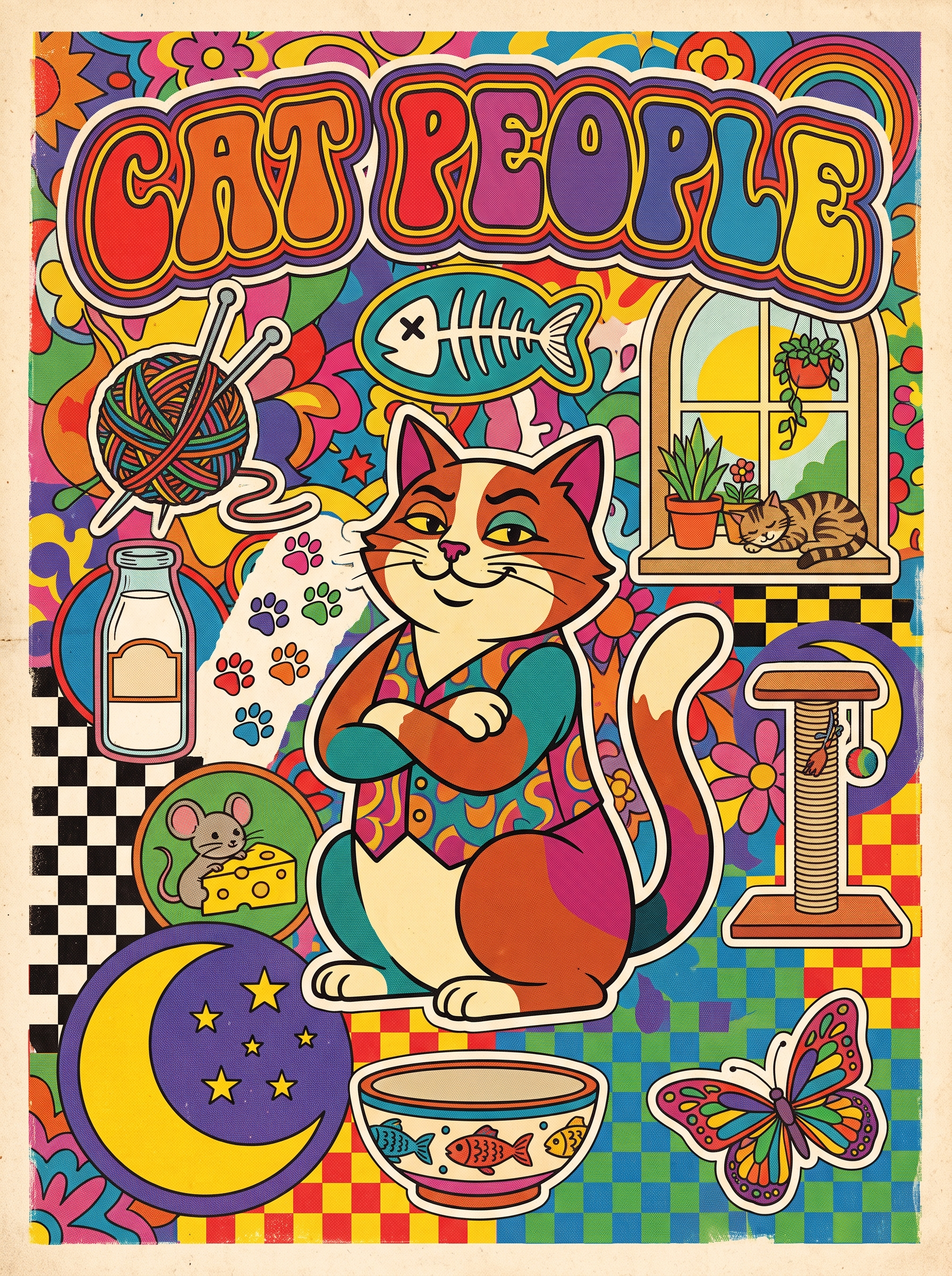 Cat People Riso