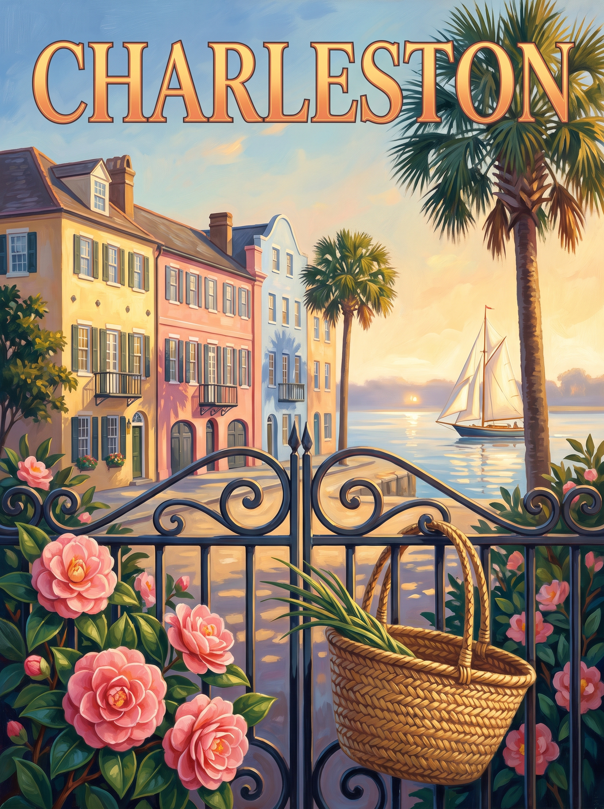 Charleston Camellia Gate