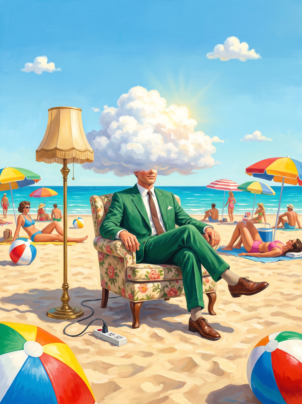 Cloud Head Seaside Armchair