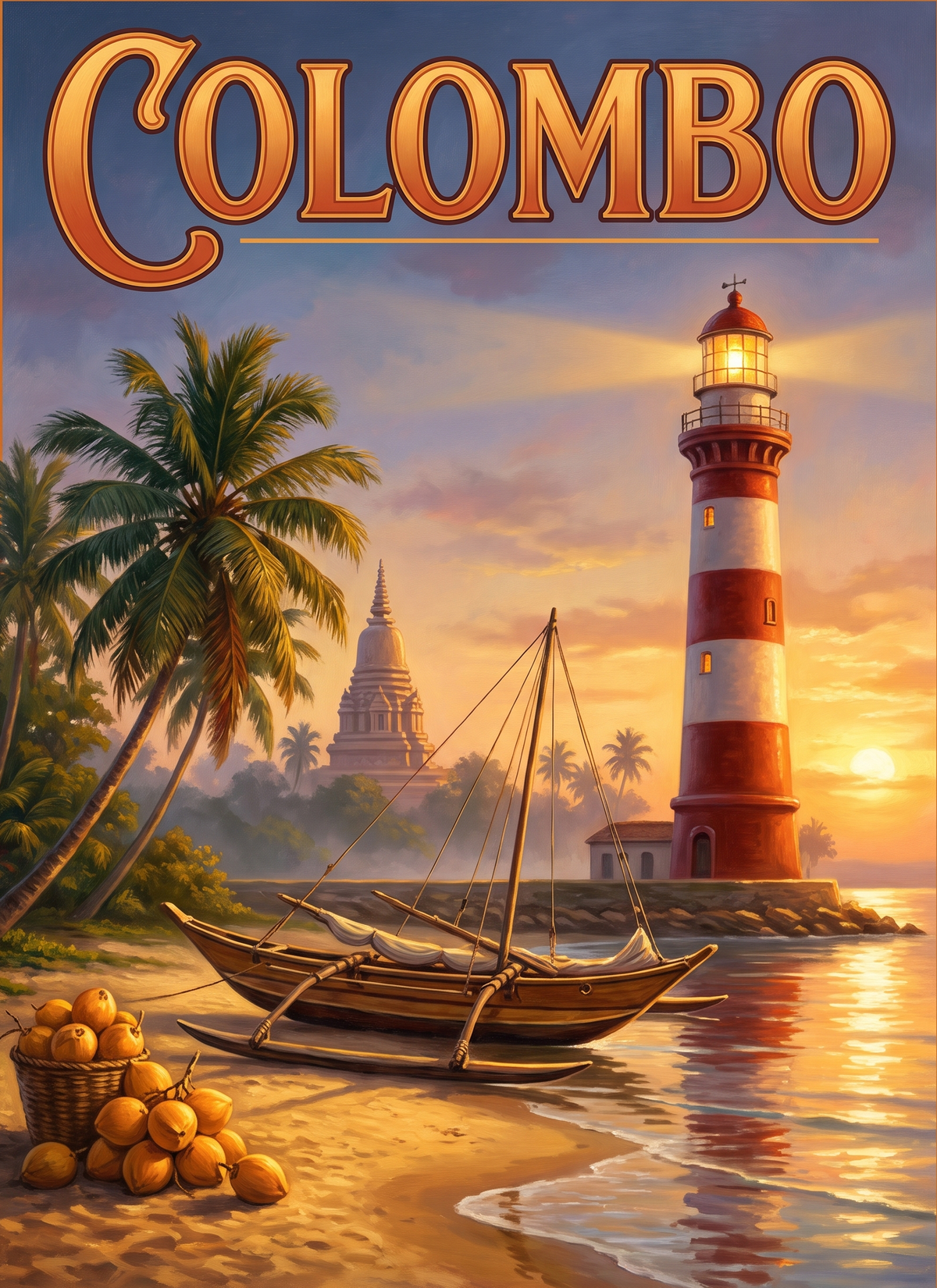 Colombo Lighthouse Beach