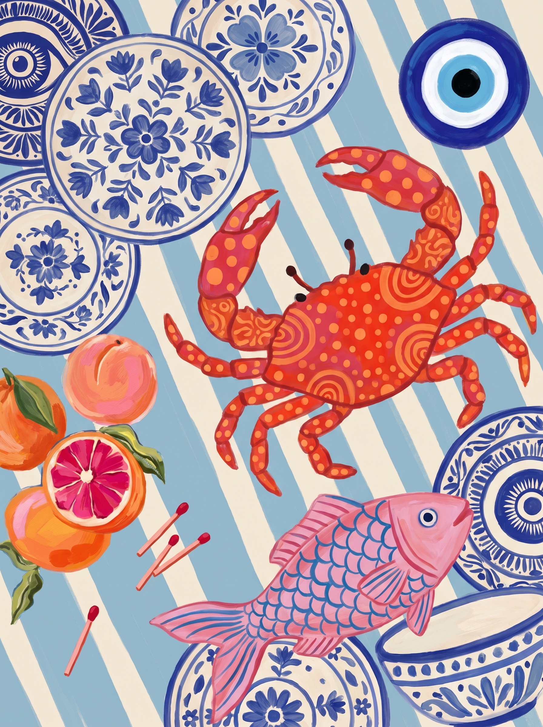 Crab And Evil Eye