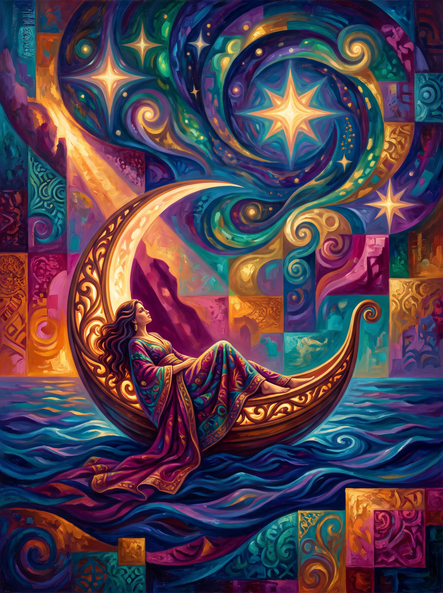 Crescent Moon Boat