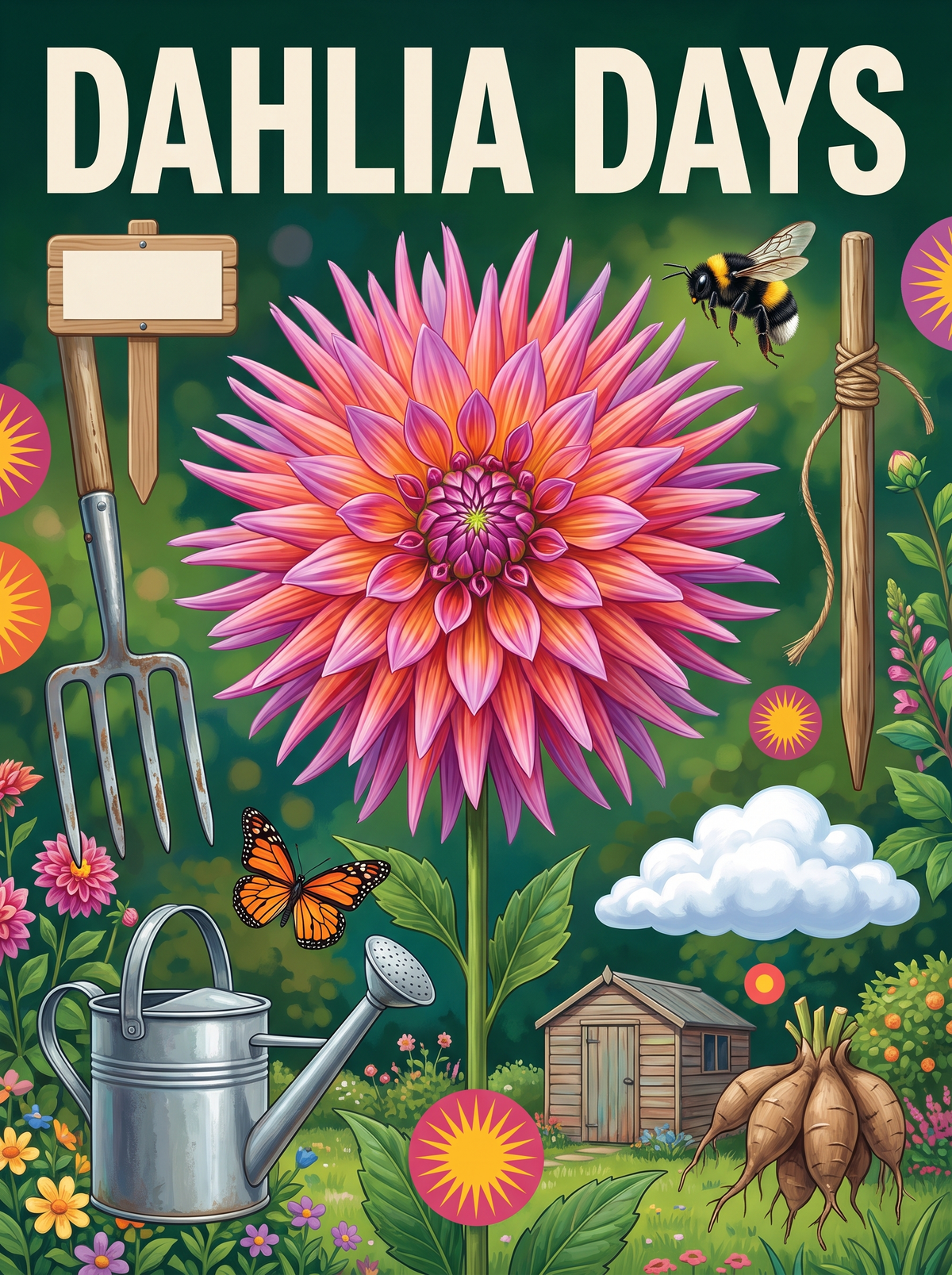Dahlia Days Allotment