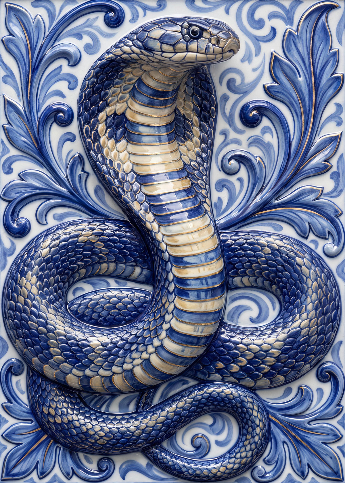 Delft Cobra Coiled