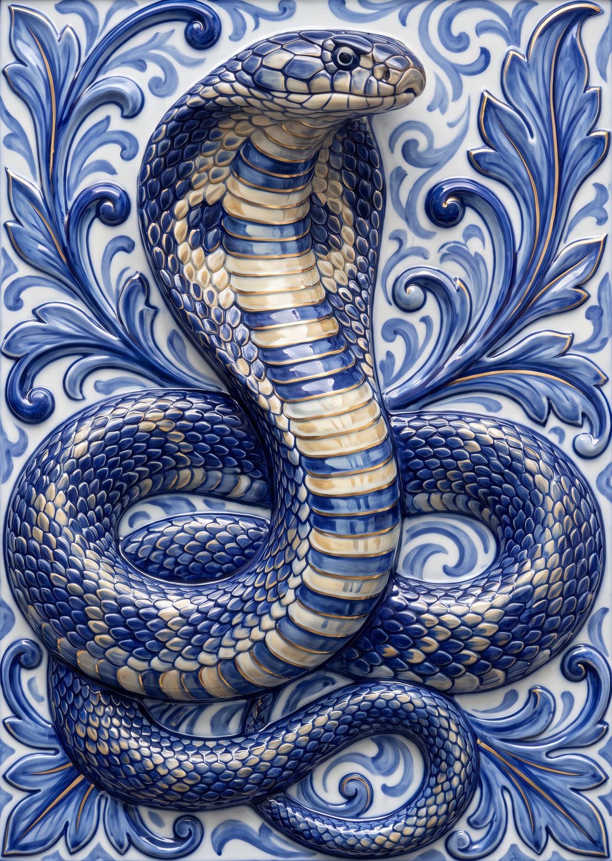 Delft Cobra Coiled