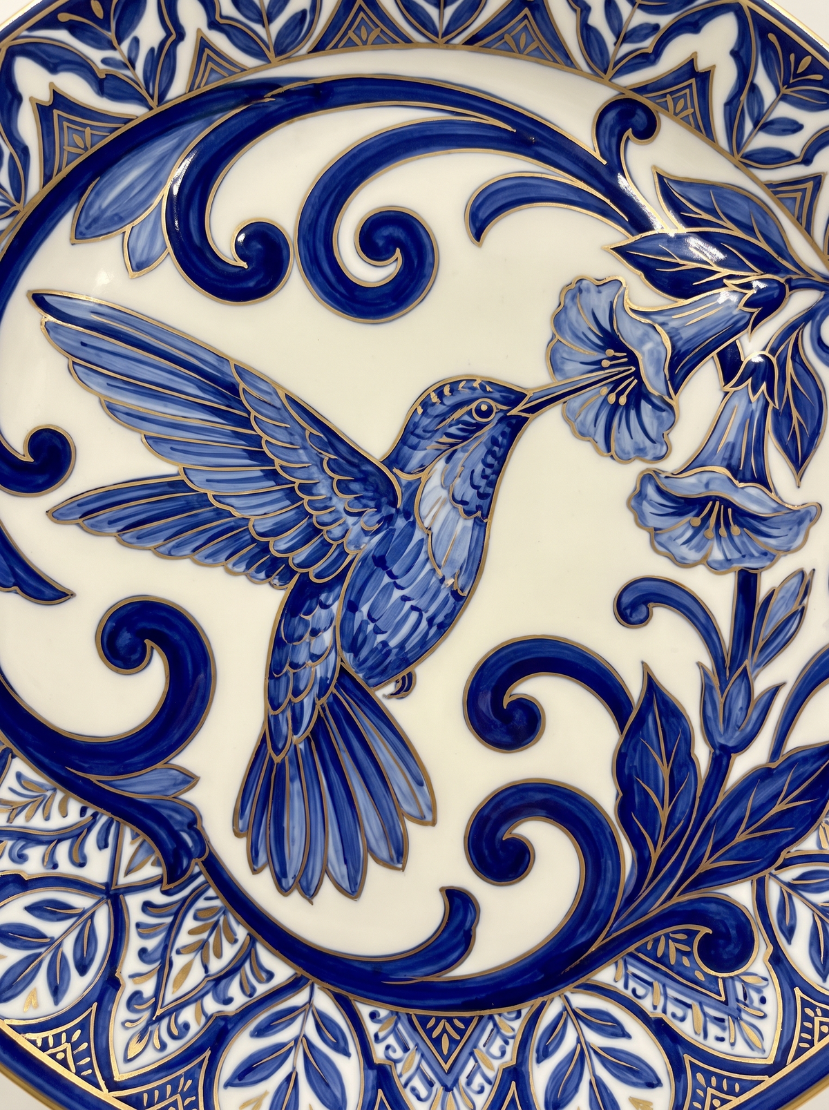 Delft Hummingbird Trumpet Flower