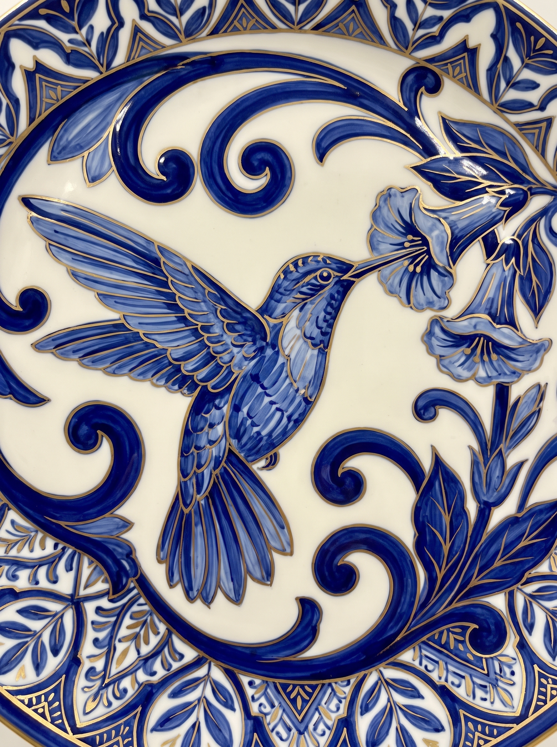 Delft Hummingbird Trumpet Flower