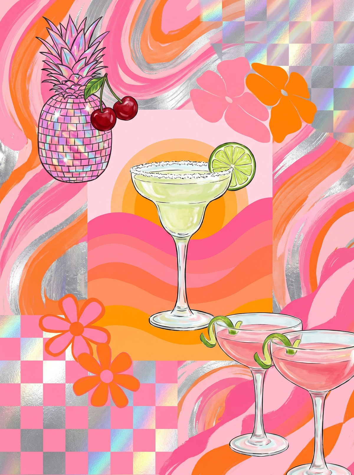 Disco Pineapple Margarita