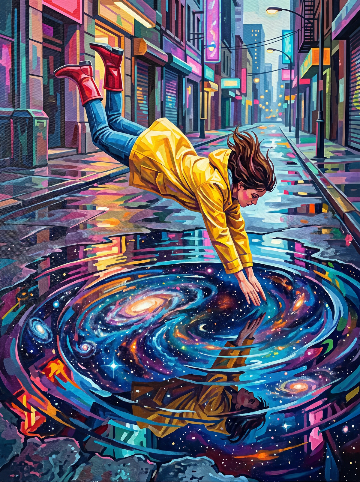 Diving Into A Galaxy Puddle