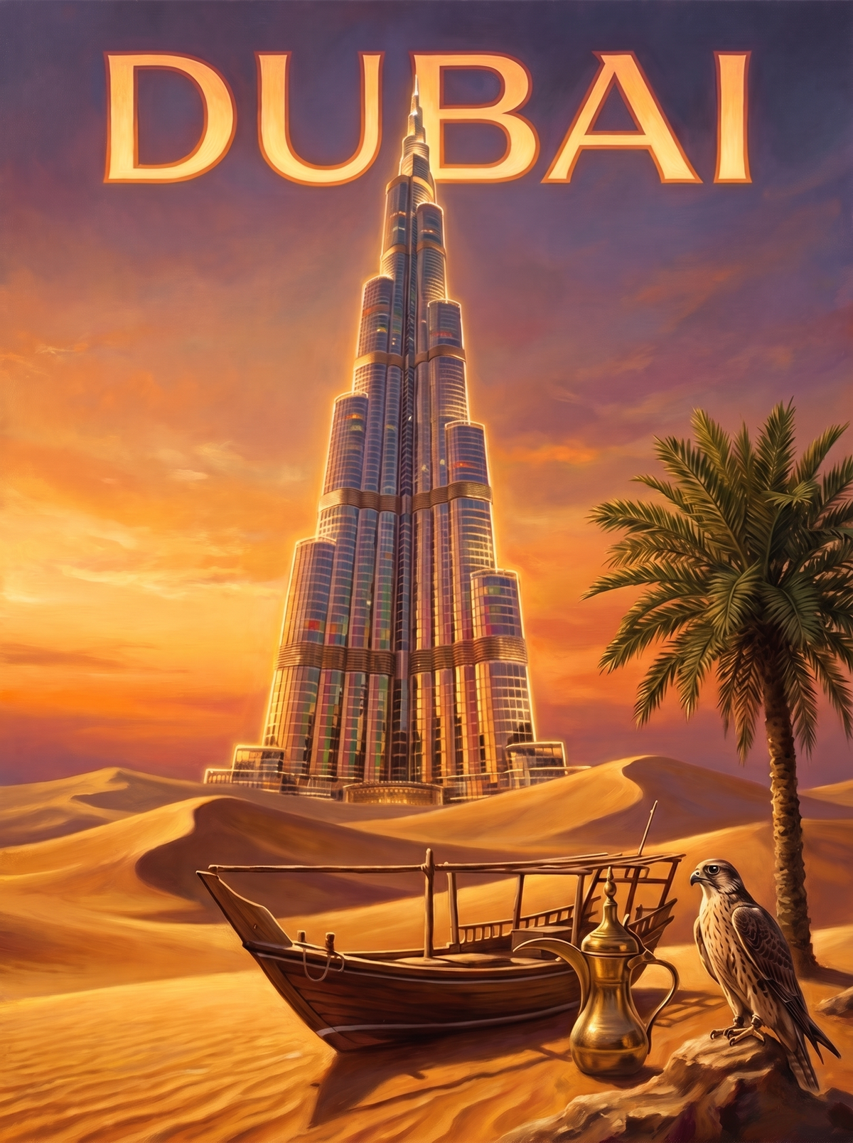 Dubai Desert Tower