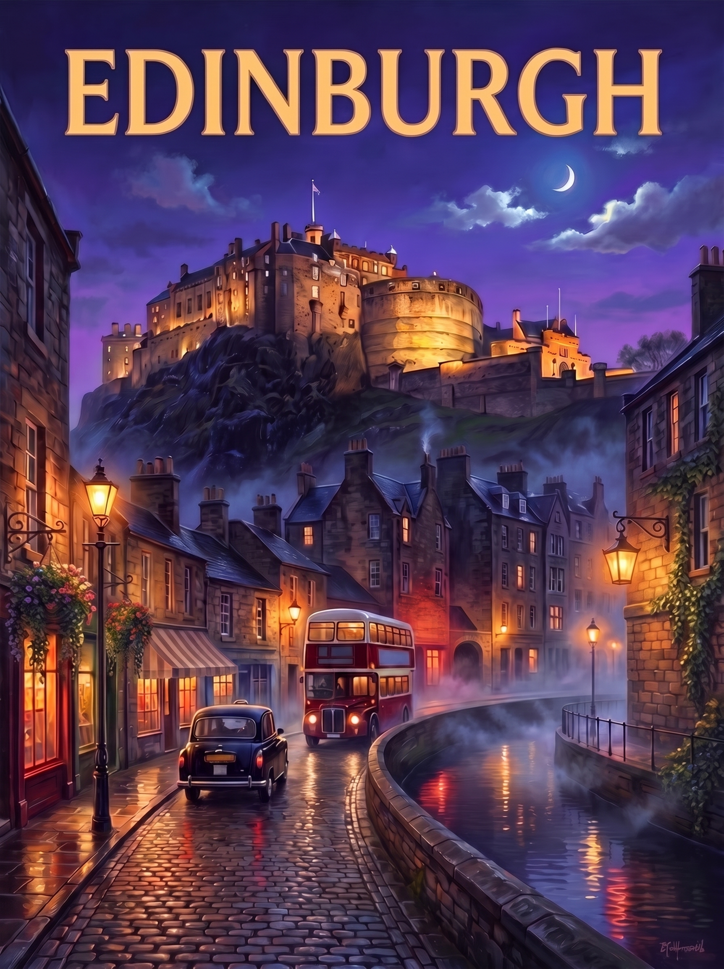 Edinburgh Castle Mist