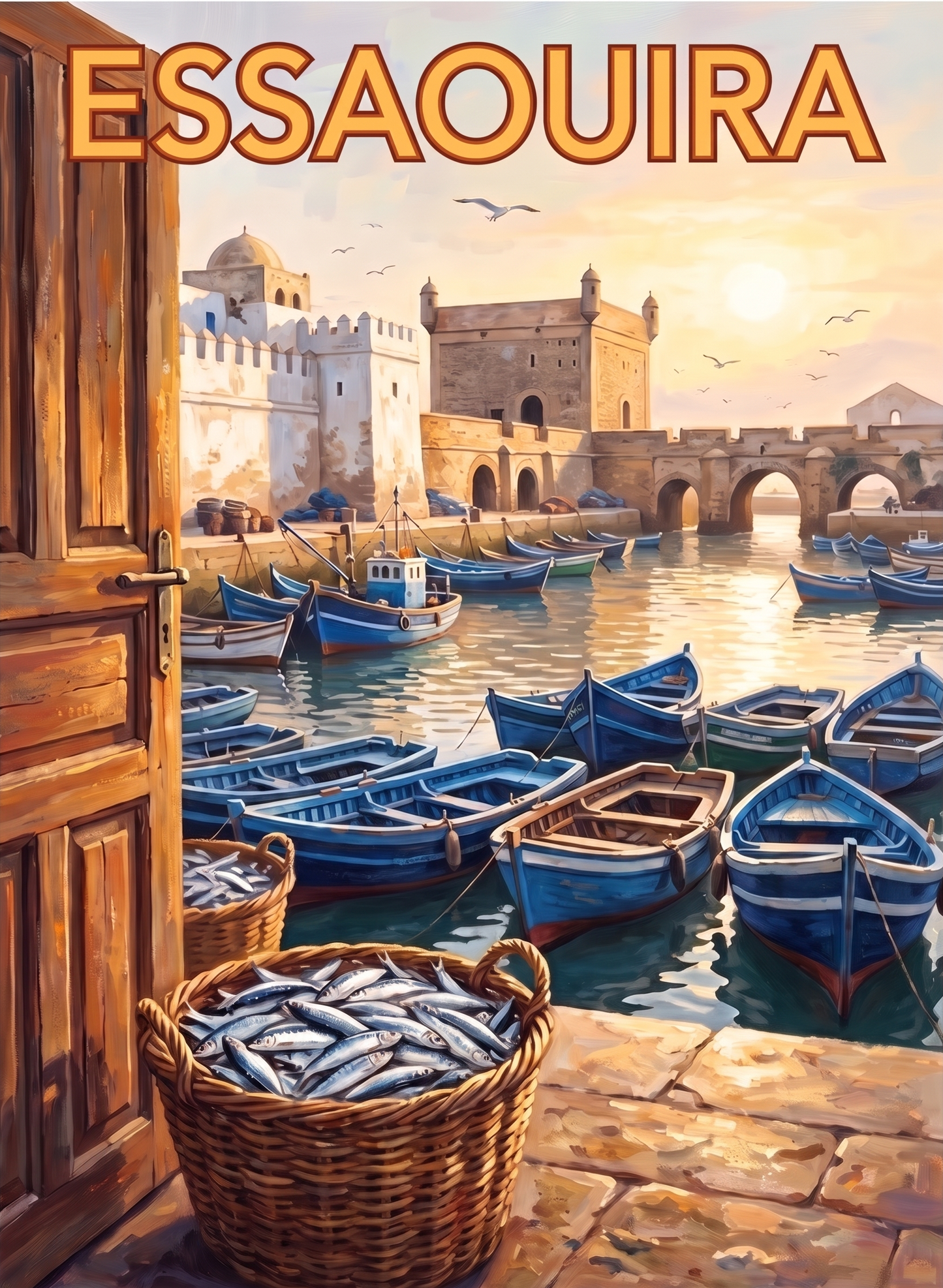 Essaouira Blue Boats